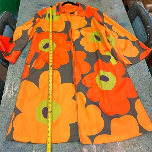 Warhol Inspired Flower Printed Jacket - Picture 11 of 14